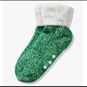 VS Pink Cozy Bootie Socks